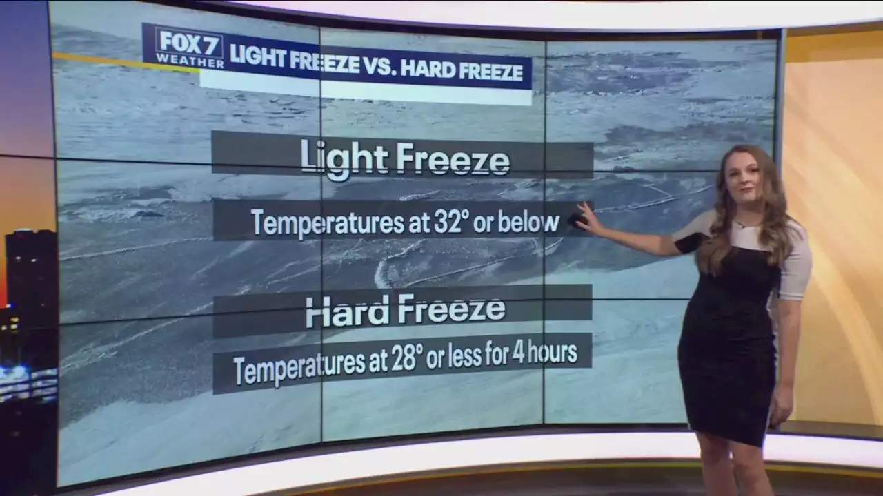 Freezing temperatures coming just in time for Christmas in Central Texas