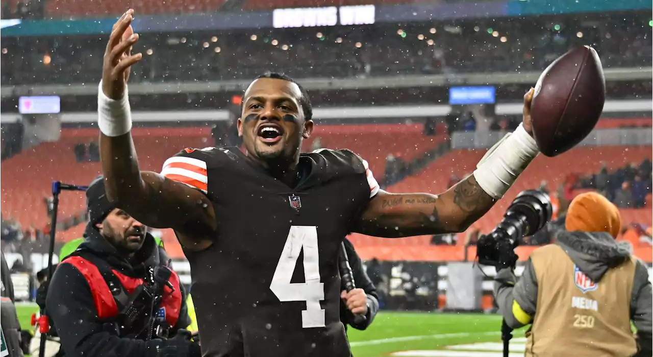 Browns' Deshaun Watson wins his home debut in low-scoring game