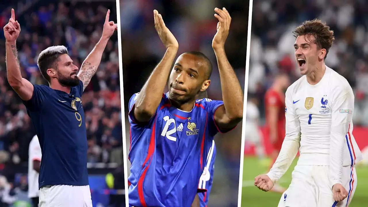 Siapa Top Skor Sepanjang Masa Timnas Prancis? Giroud, Henry, Mbappe, Dan Striker Les Bleus Paling Mematikan | Goal.com Indonesia