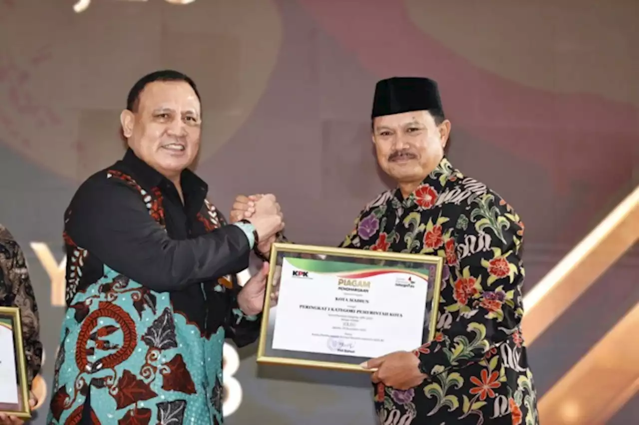 Kota Madiun Raih SPI Tertinggi, Kota Peduli HAM hingga Top Digital Award