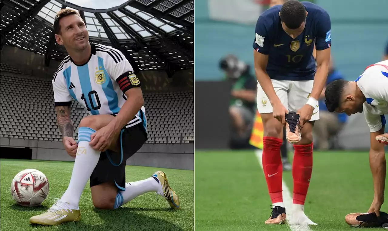 Messi X Mbappé: veja e compare as chuteiras usadas pelos craques da Copa