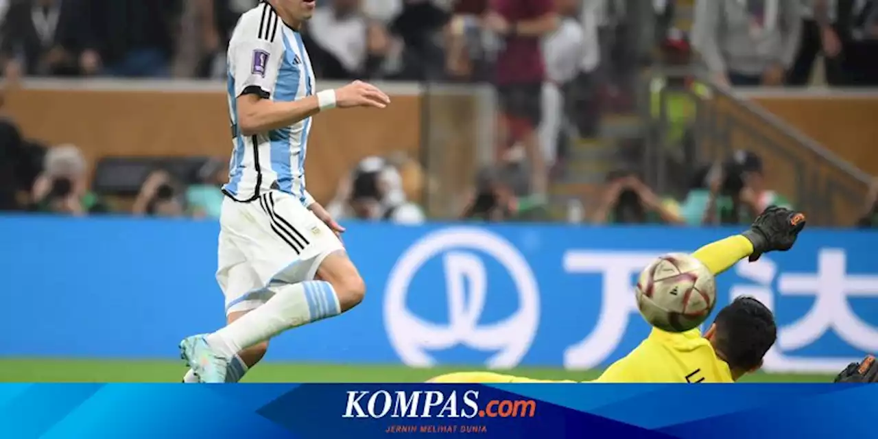 HT Argentina Vs Perancis 2-0, Messi Bawa Tango Unggul Sambil Ukir Sejarah