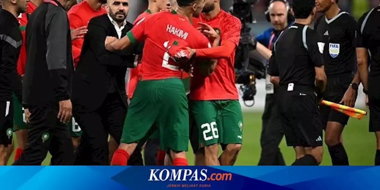 Maroko Kalah Lawan Kroasia, Hakimi Ngamuk Sampai Memaki Presiden FIFA