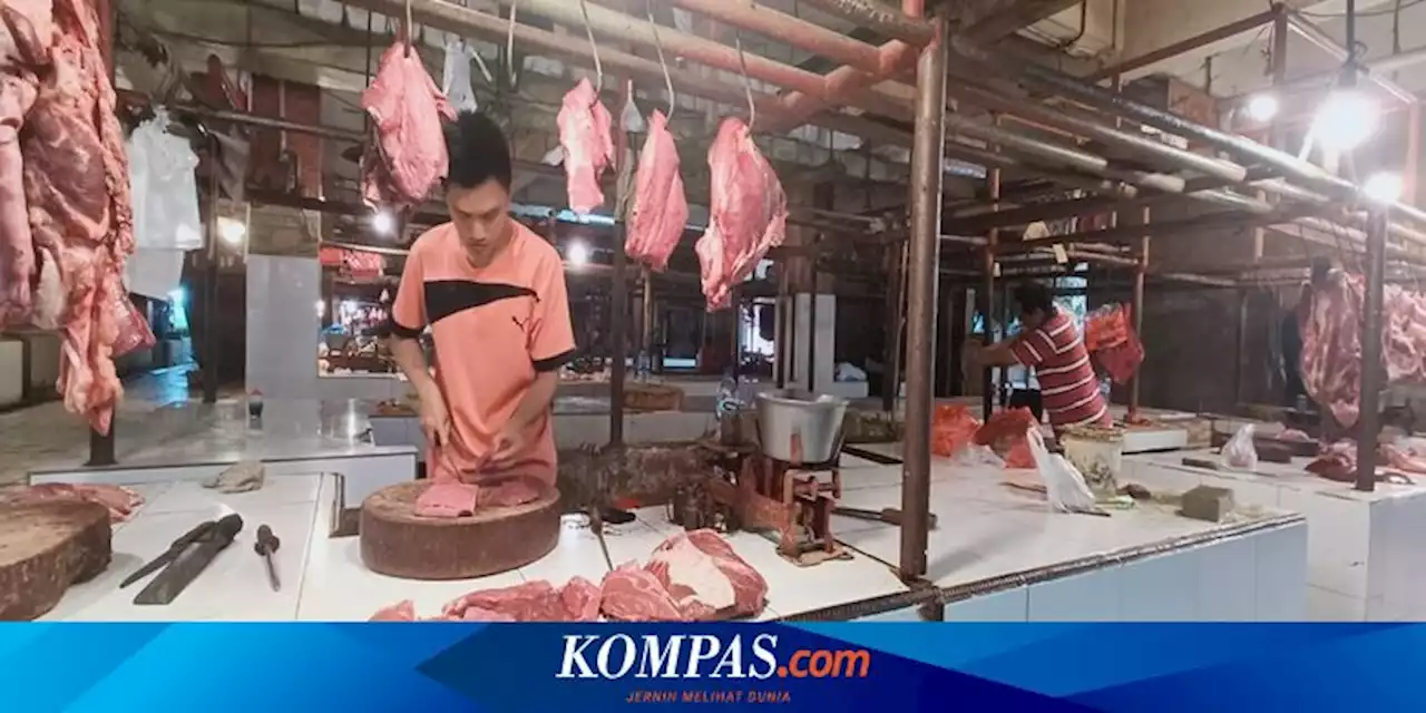 Harga Daging Sapi Jelang Natal dan Tahun Baru di Pasar Pondok Gede Fluktuatif