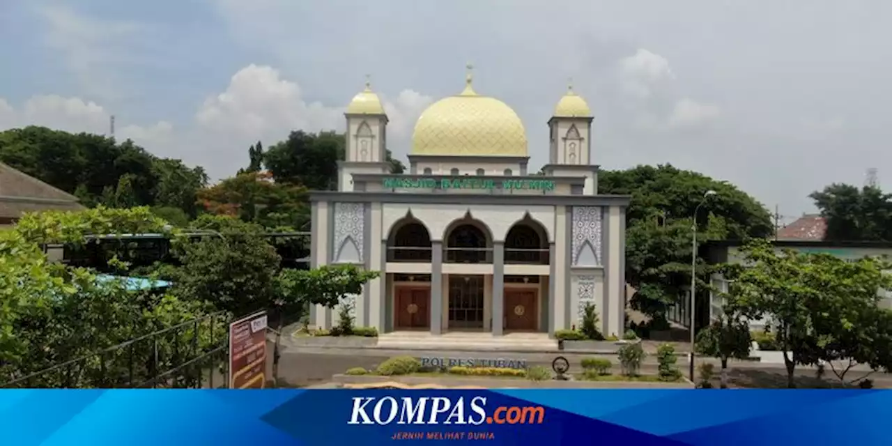 Melihat Masjid Terbersih di Jawa Timur, Berdiri di Bekas Lahan Penyimpanan Barang Bukti