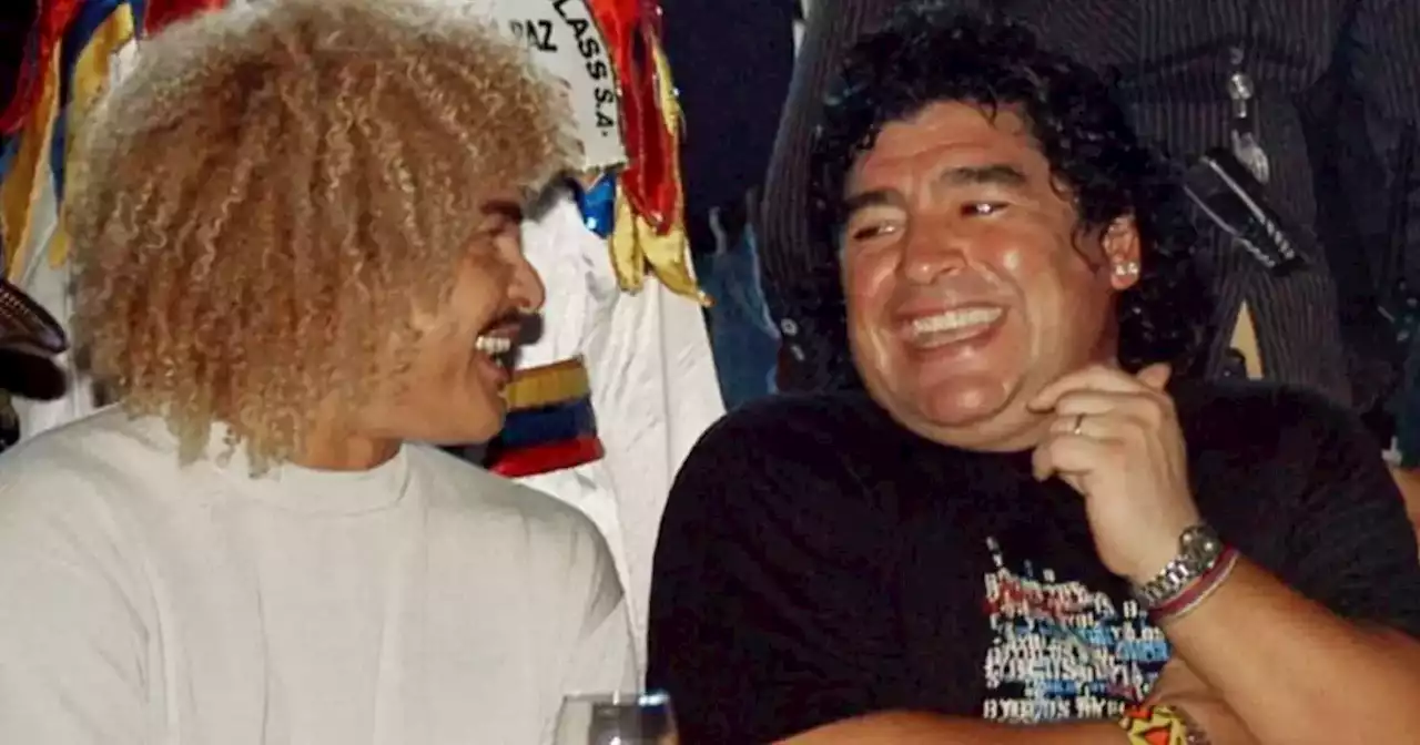 El Pibe Valderrama recordó a Maradona en la final del Mundial: así fue el homenaje