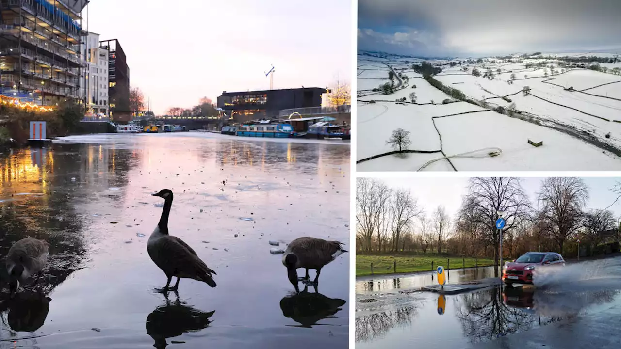 UK weather: drivers face travel chaos amid poor weather