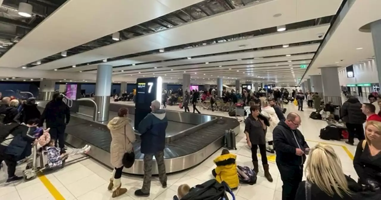 Manchester Airport issues warning after major baggage delays