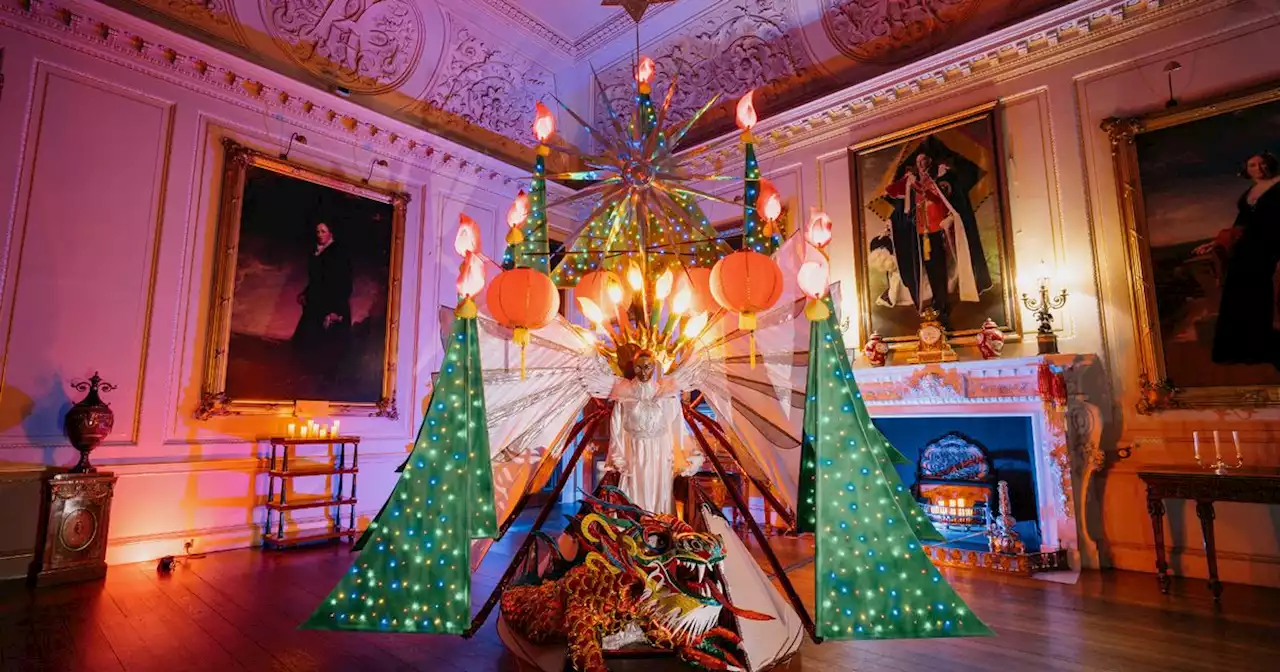 The country house 90 minutes from Manchester with magical Christmas displays