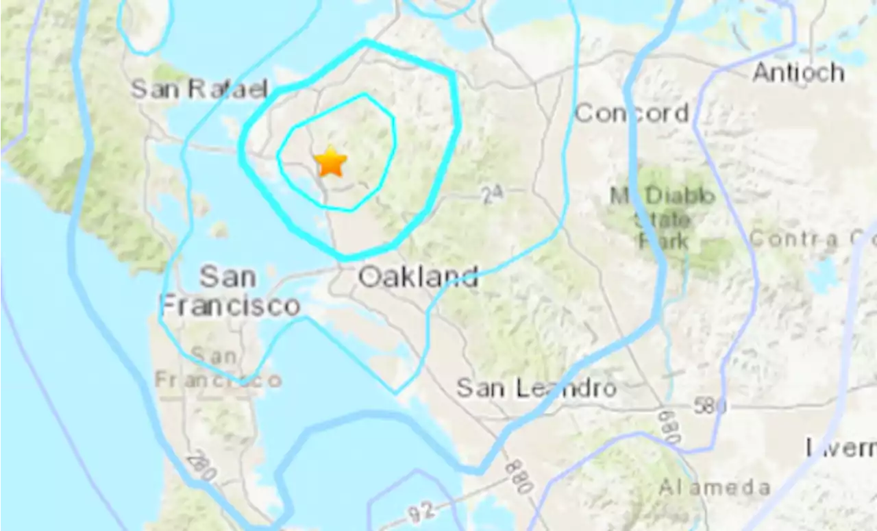 East Bay earthquake: Thousands of people wakened by early morning shaker