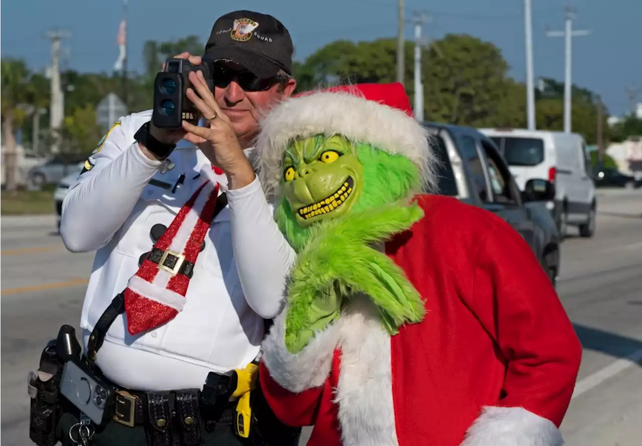 ‘Grinch’ on both sides of the law for Christmas season