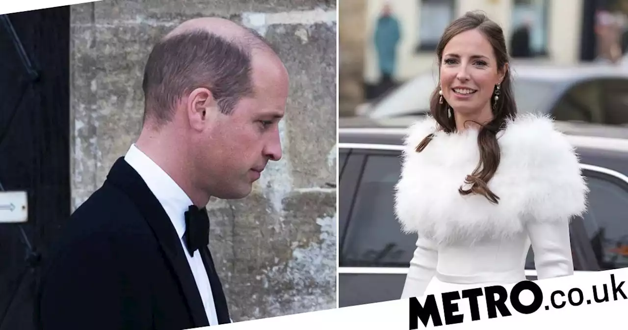 Prince William spotted wearing tuxedo to ex-girlfriend's wedding