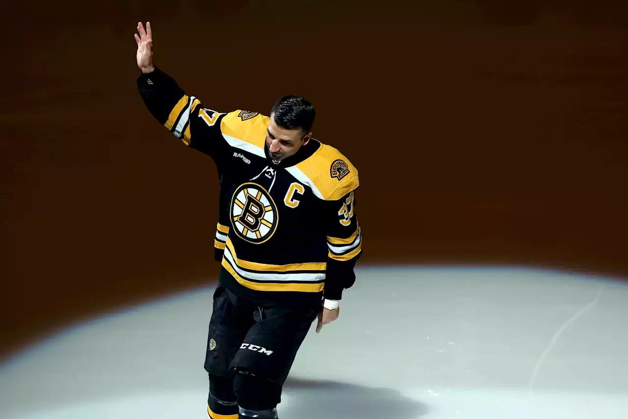 NHL-Best Bruins Honor Patrice Bergeron at TD Garden for Reaching 1,000 Career Points