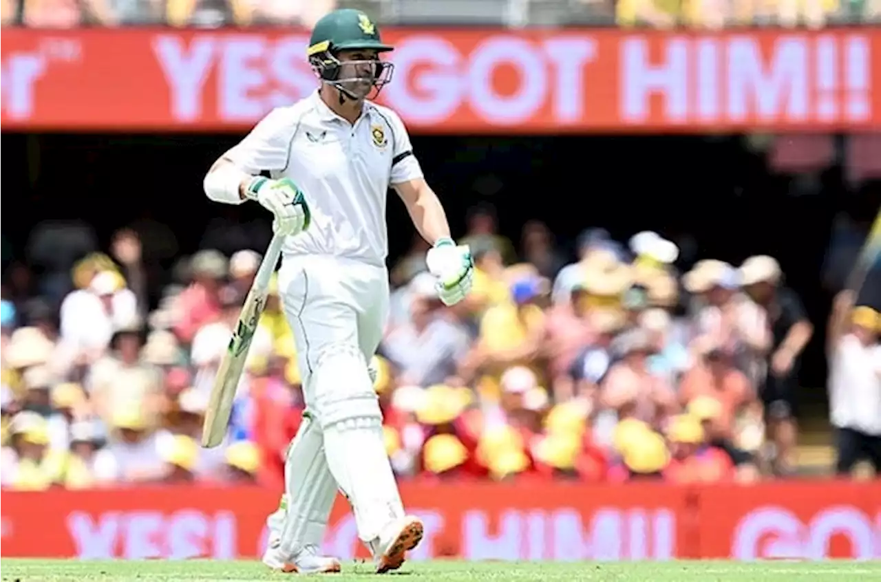 Elgar on Gabba 'green mamba': 'I don't think it was a very good Test wicket' | Sport