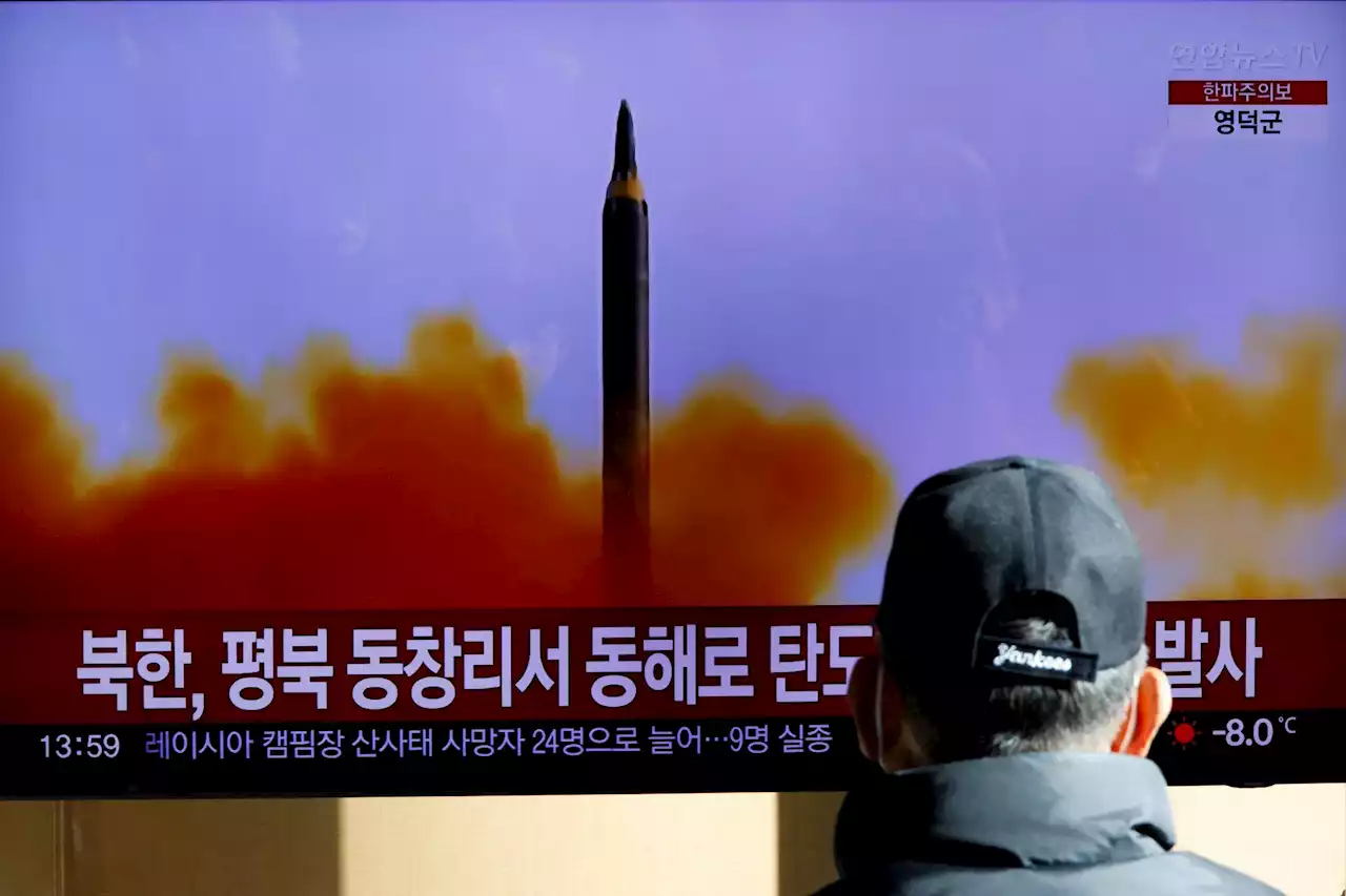 North Korea fires two medium-range ballistic missiles