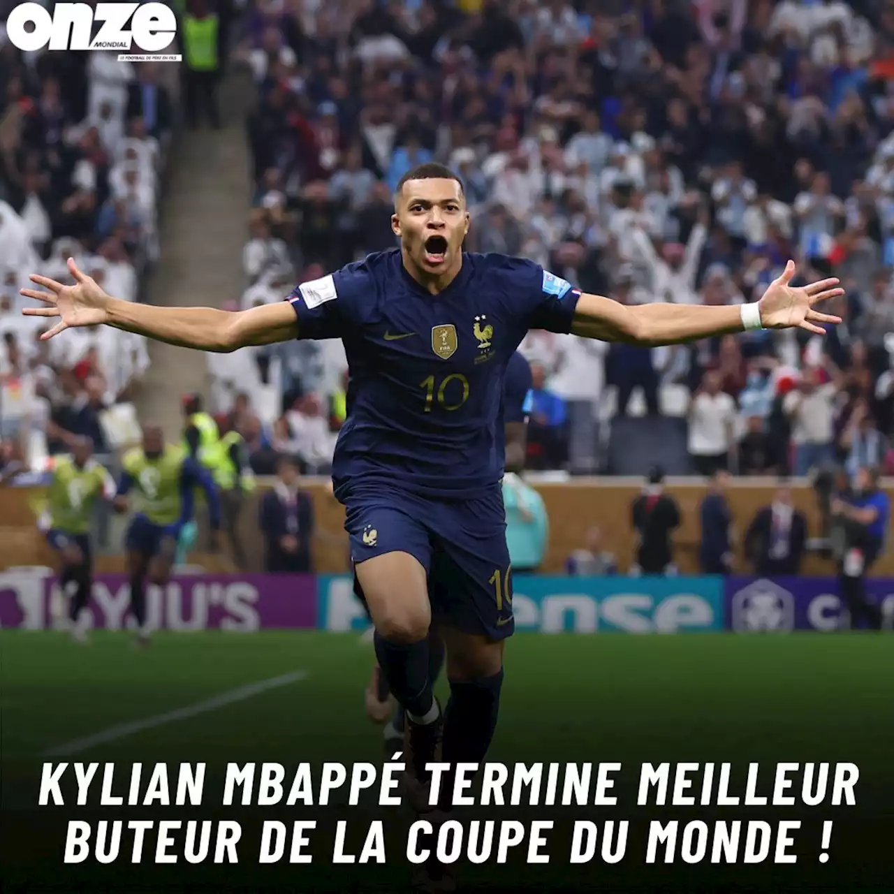 Argentine - France : Mbappé égale une légende et termine meilleur buteur de la Coupe du monde !