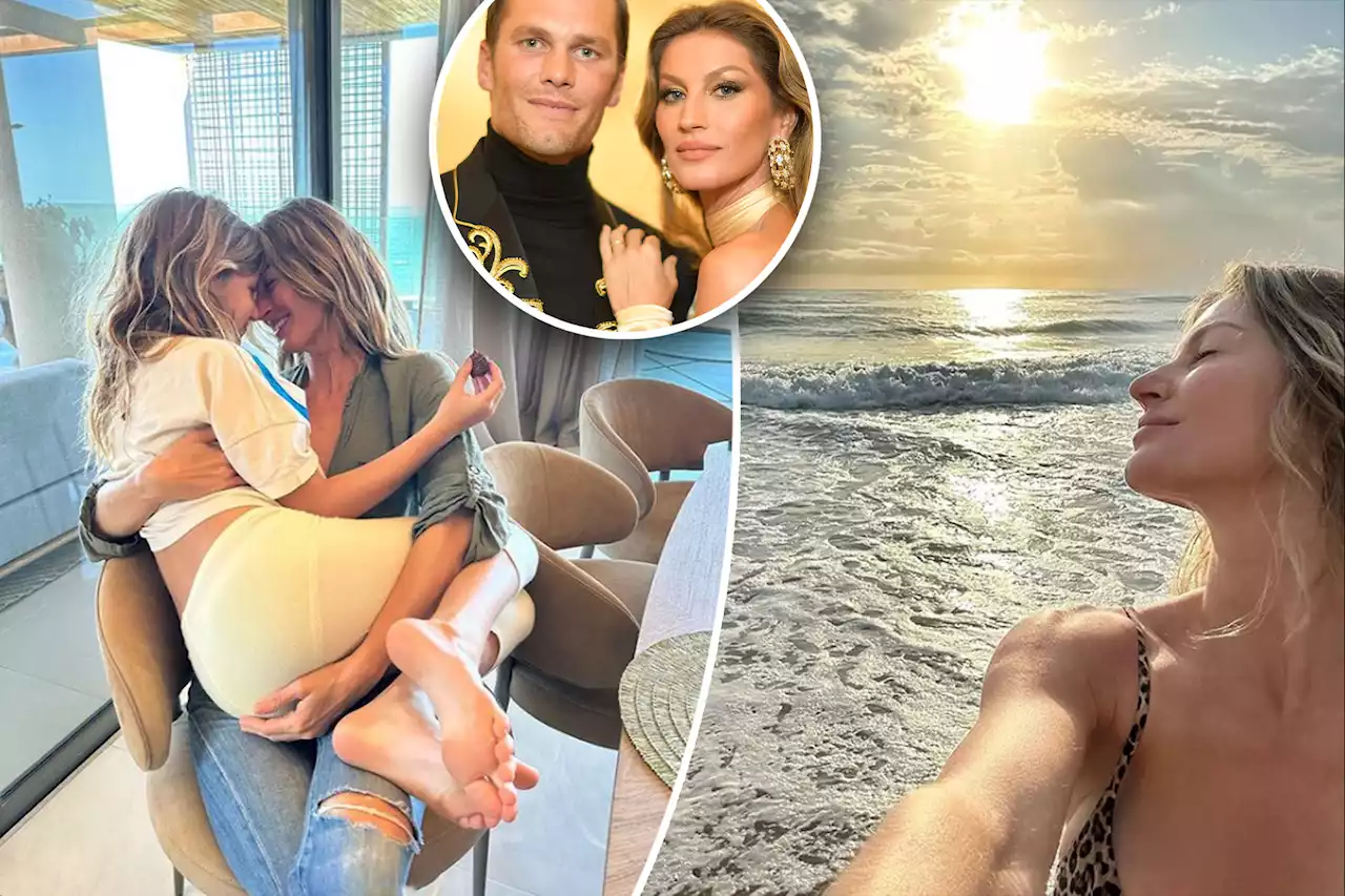 Gisele Bündchen ‘recharging’ on vacation with kids following Tom Brady divorce