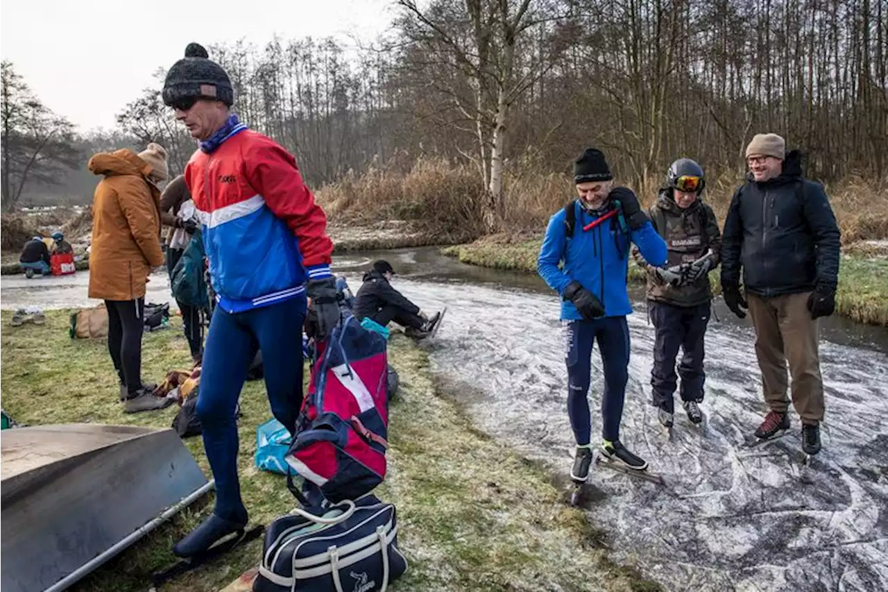 Twee dagen schaatspret, en dan is het weer voorbij