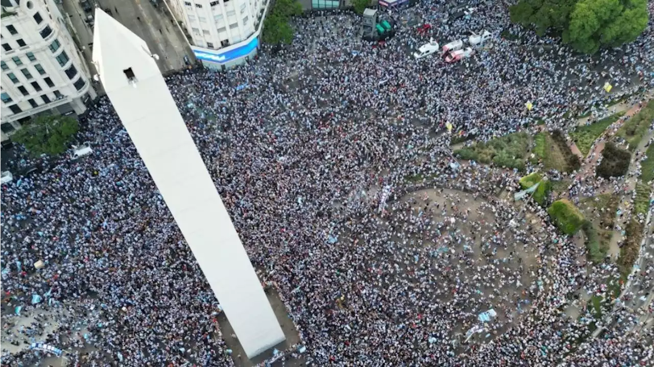 CABA en la final del Mundial Qatar: calles cortadas y colectivos con modificaciones