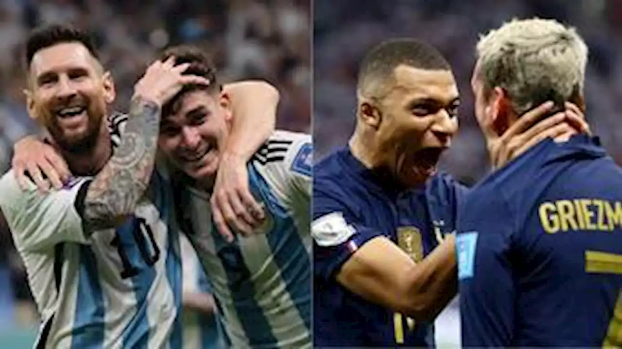 De homem a homem: veja a comparação entre os 11 titulares de Argentina e França