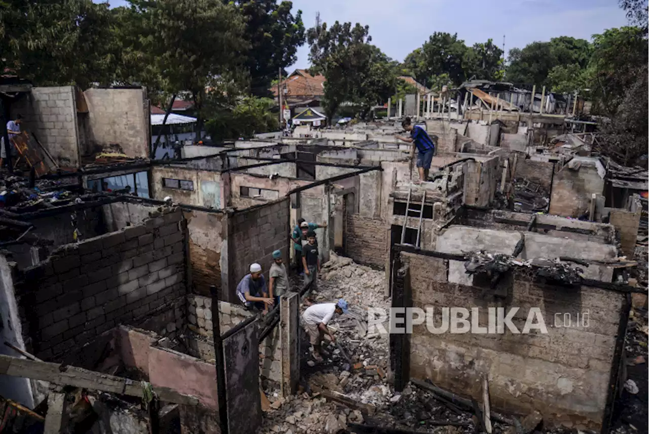 DKI Koordinasikan Renovasi Rumah Dampak Kebakaran Manggarai |Republika Online