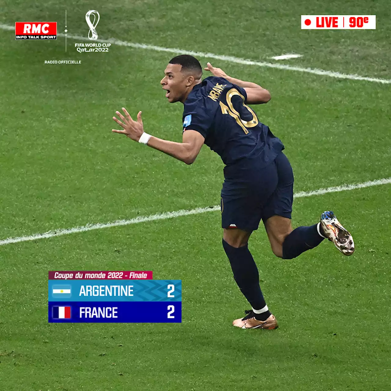 EN DIRECT - France-Argentine: Mbappé renverse tout et envoie les Bleus en prolongations !