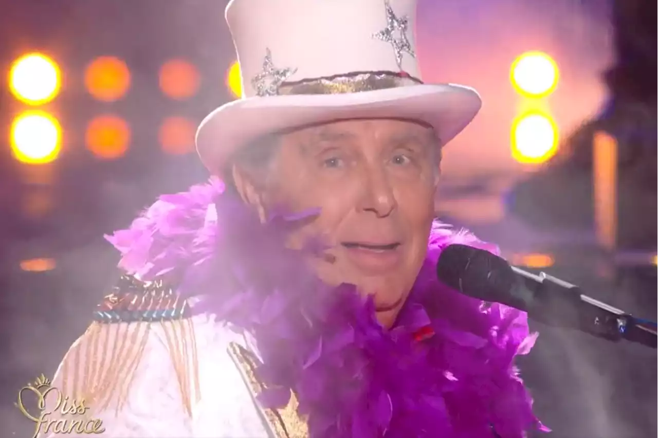 VIDÉO - Miss France 2023 : Jean-Pierre Foucault en Elton John pour les miss