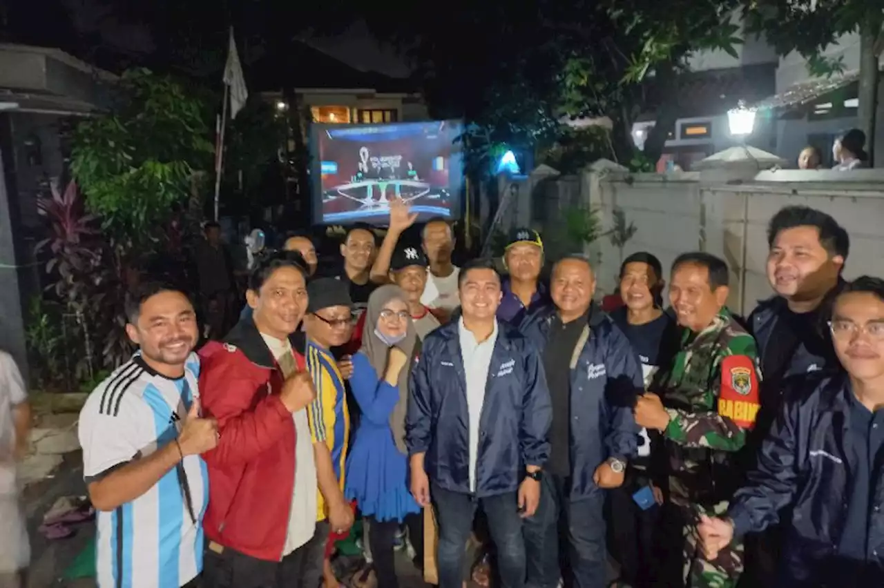 Gelar Nobar Final Piala Dunia di Tengah Permukiman, Sekjen DPP Pemuda Perindo: Bukti Kita Merakyat