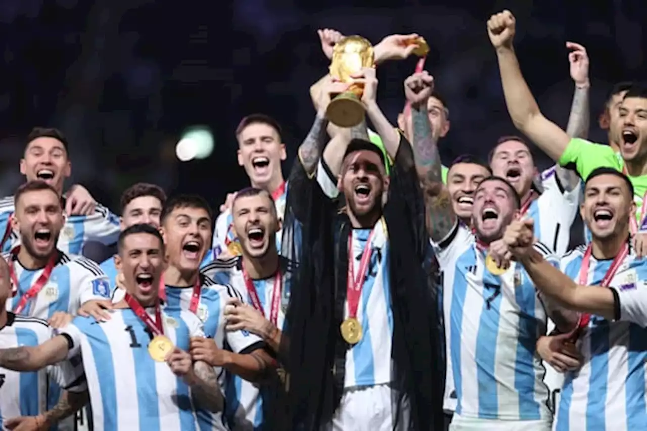 Trofi Piala Dunia 2022 Jadi Koleksi Ketiga Argentina