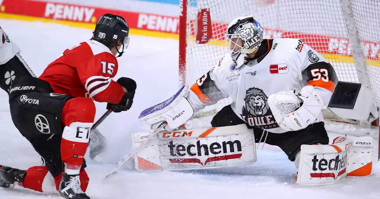 DEL: Adler Mannheim jubeln spät - irrer Kantersieg für Kölner Haie