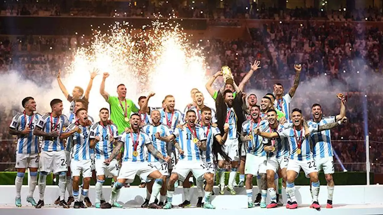 Argentina Angkat Trofi Piala Dunia untuk Ketiga Kalinya