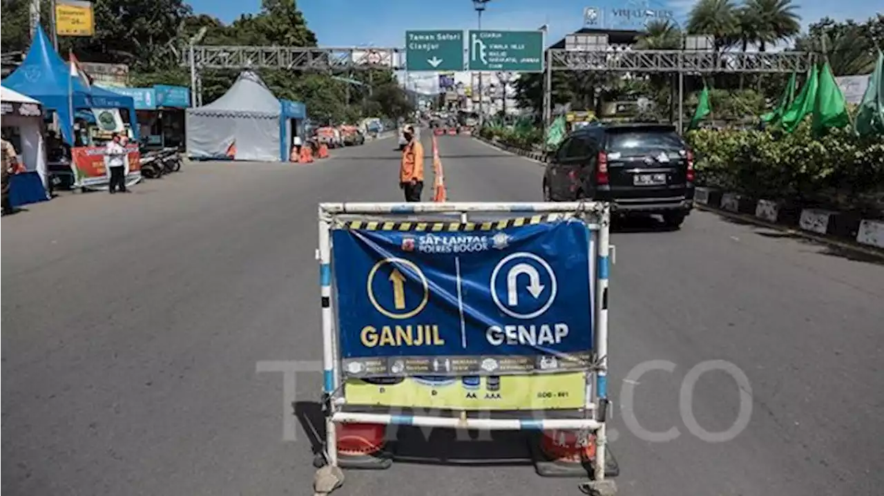 Kawasan Puncak Terapkan Ganjil Genap dan One Way Selama Nataru