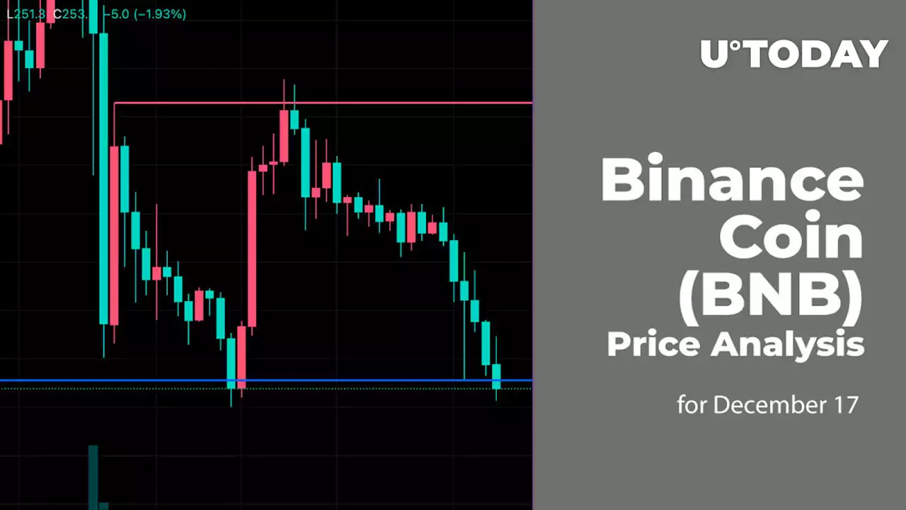 Binance Coin (BNB) Price Analysis for December 17