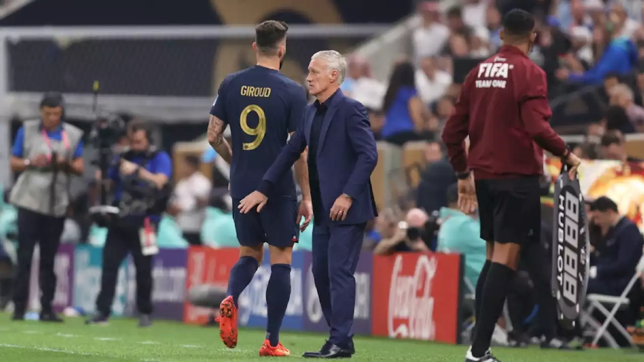 Didier Deschamps grijpt snoeihard in en heeft na 40 minuten genoeg gezien