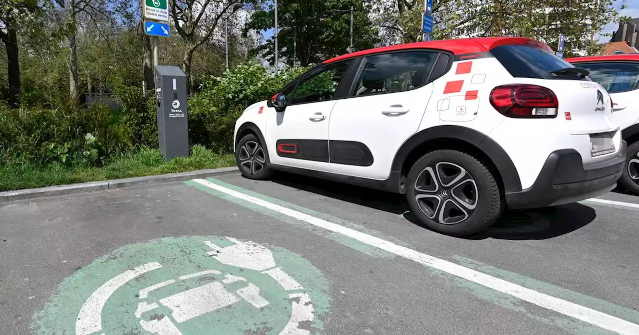 Nieuw icoon op borden langs Vlaamse snelwegen moet parkings met laadpalen aanduiden