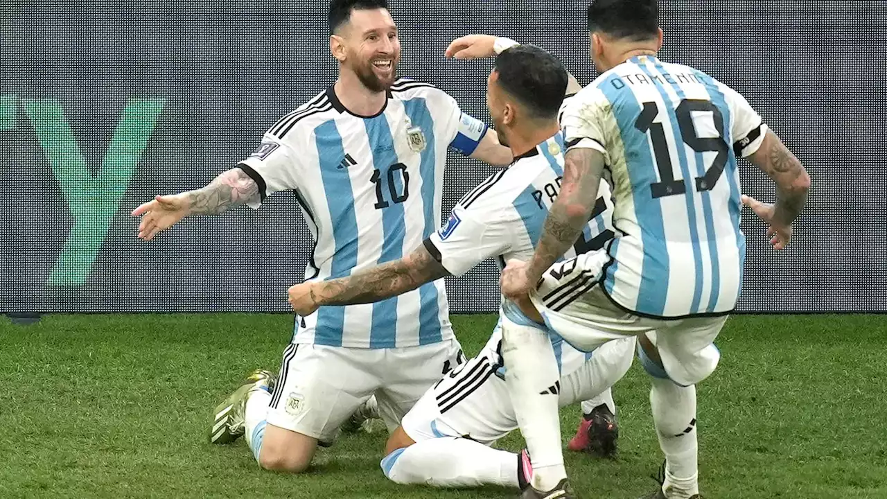 Argentina beats France on penalty kicks, winning World Cup for third time