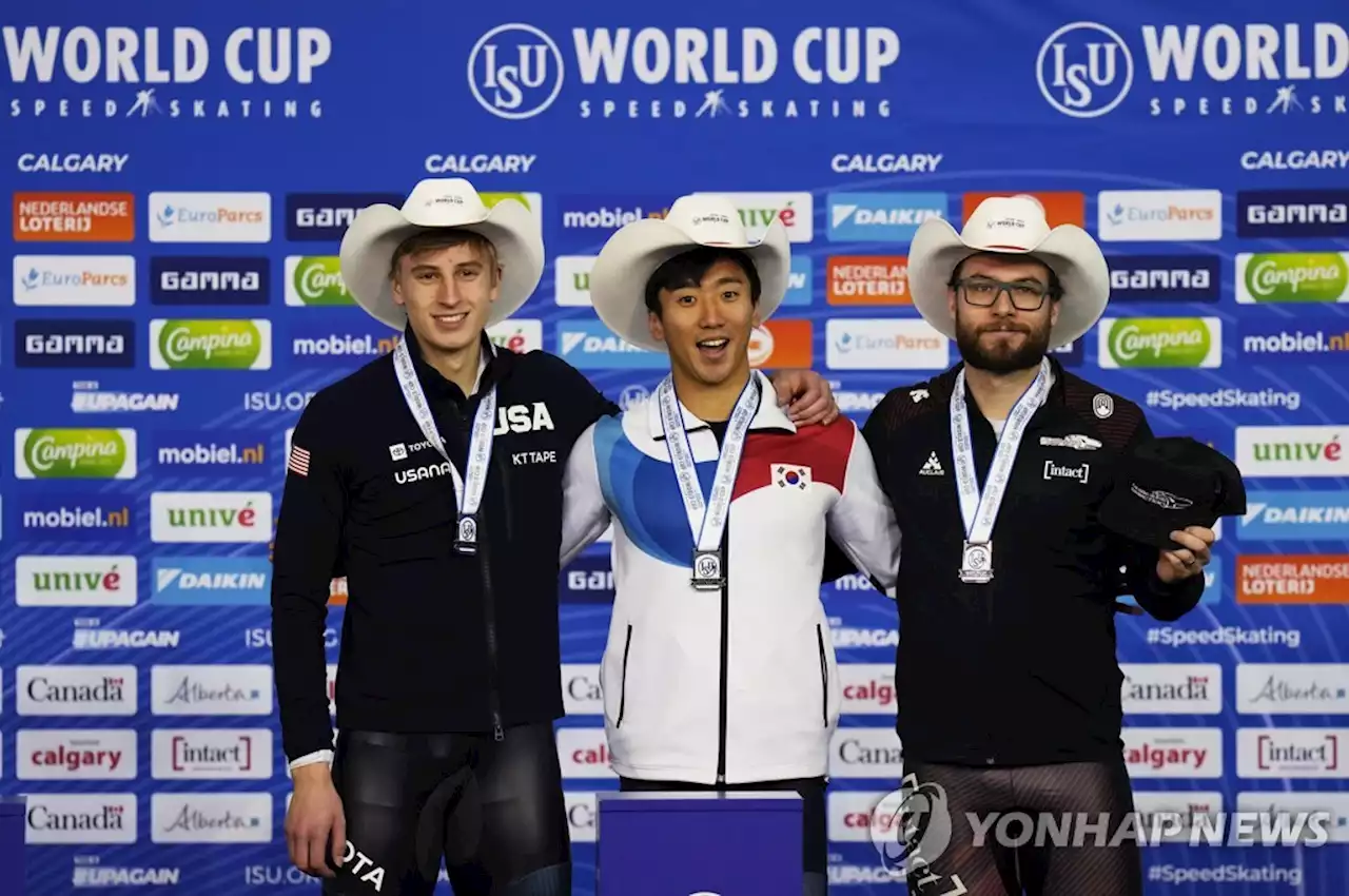 빙속 김준호, 3년 만에 월드컵 500ｍ 우승…남녀 단거리 석권 | 연합뉴스