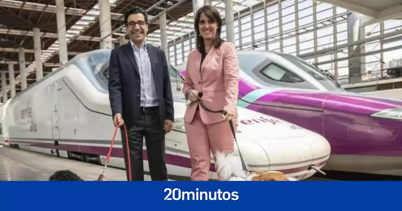 Renfe prolonga hasta mayo la posibilidad de viajar con perros en el AVE de Madrid a Barcelona y a Málaga