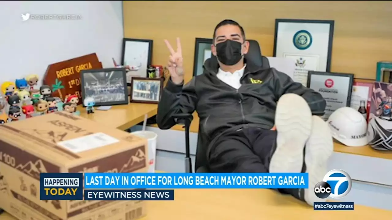 Long Beach Mayor Robert Garcia hopeful for city's future on last day in office