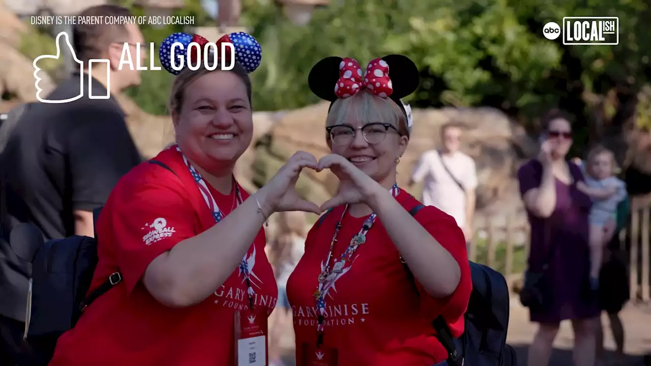 Families of fallen veterans celebrate the holidays at Walt Disney World