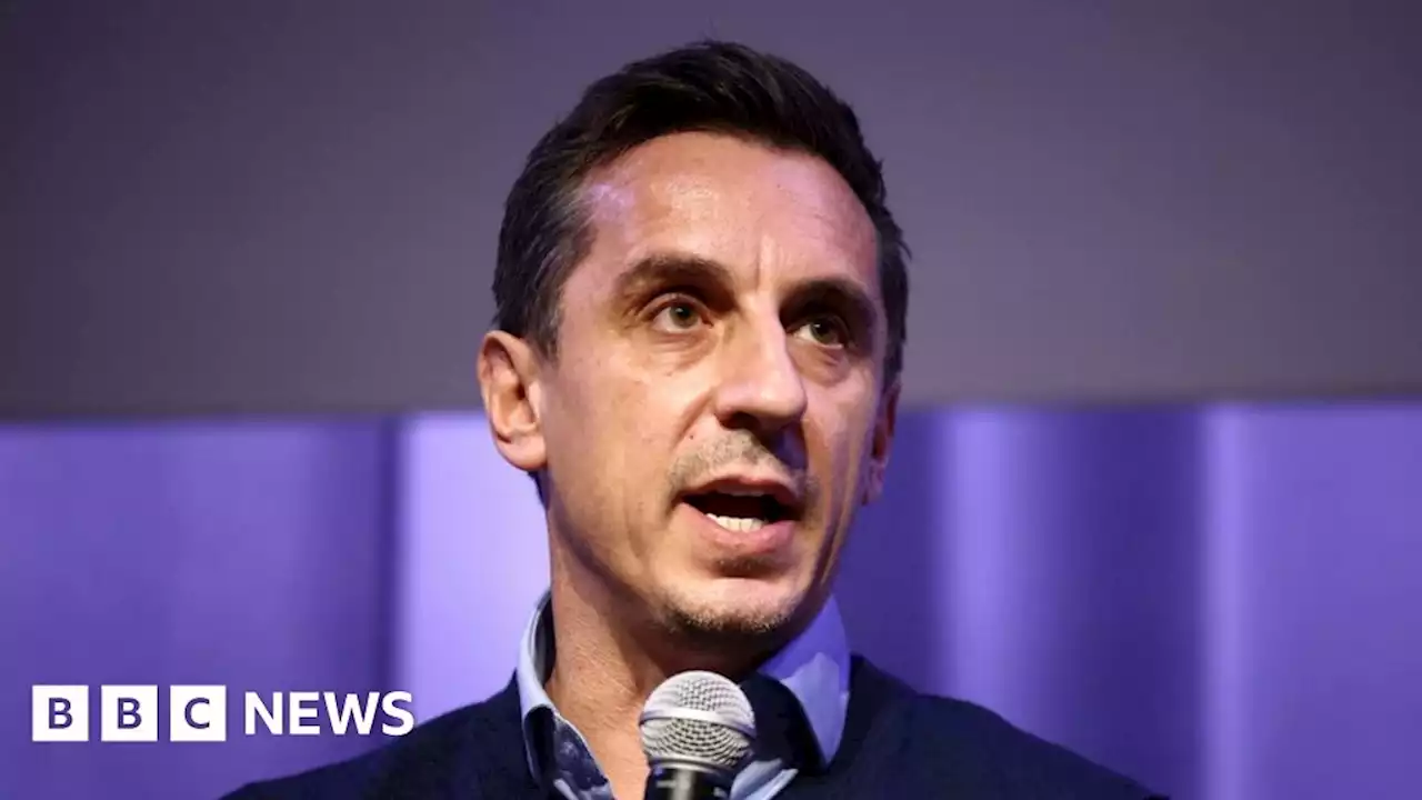 Gary Neville in Qatar and UK workers' rights row