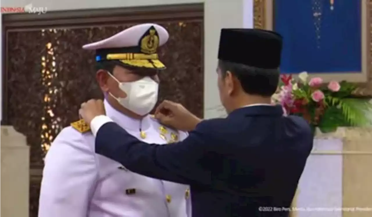 Tiga Pesan Jokowi Usai Melantik Yudo Margono sebagai Panglima TNI