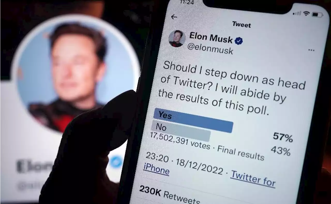 Twitter-Nutzer stimmen für Rücktritt von Musk | Börsen-Zeitung