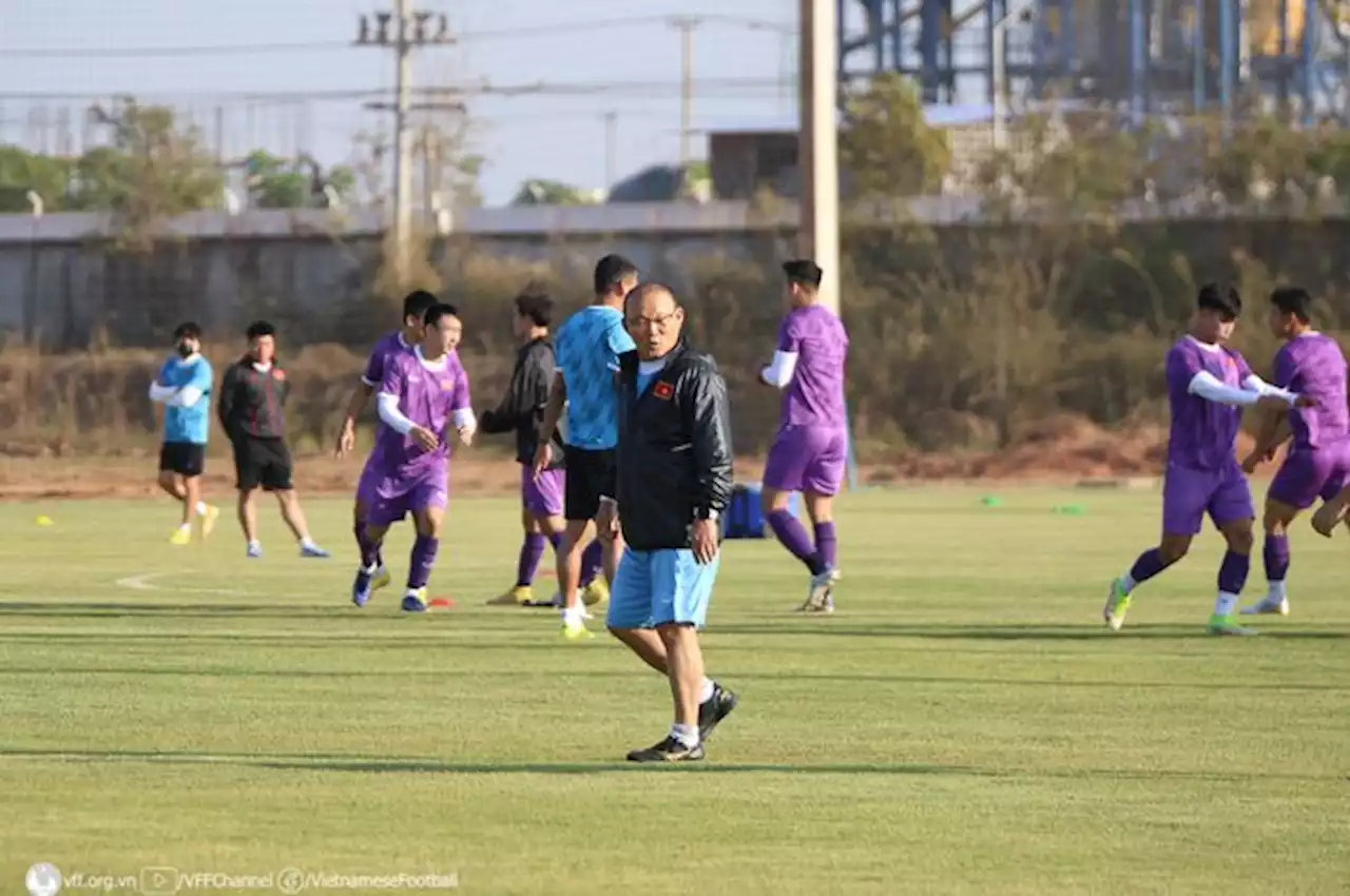 Sekop dan Kardus Warnai Sesi Latihan Timnas Vietnam Jelang Piala AFF 2022 - Bolasport.com