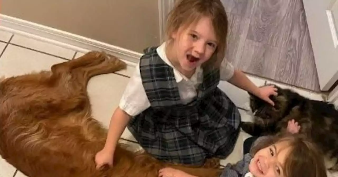 Golden Retriever Protects Two Young Girls Lost in Woods for 4 Hours