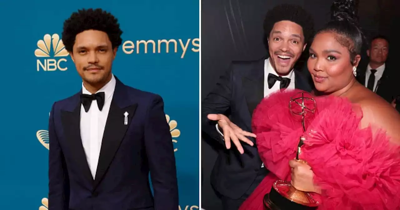 Trev's big international stardom in 19 snaps, including pics with Lizzo at Emmys