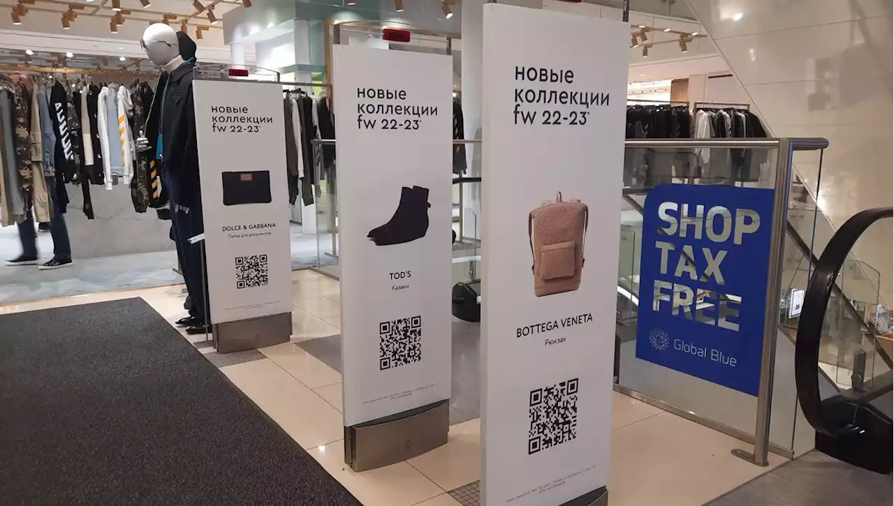 En Russie, malgré les sanctions, le luxe est toujours en vitrine à Moscou