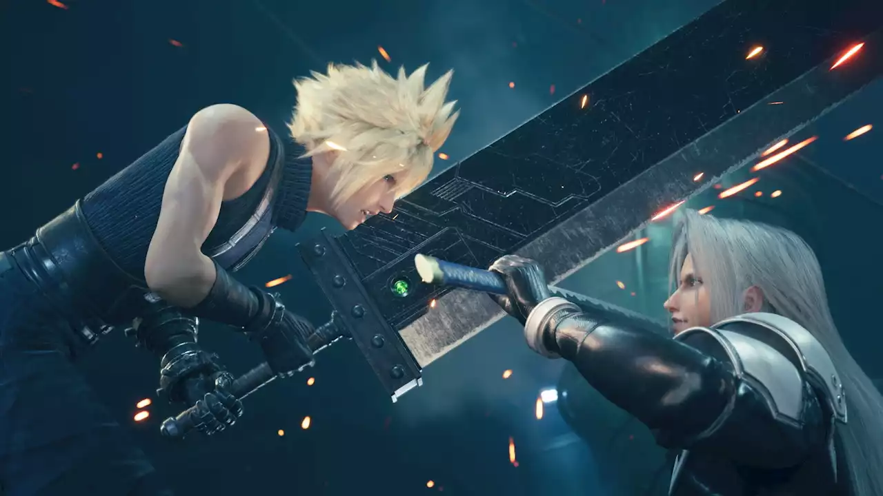 FF 7-Remake-Fan spielt mit gigantischem Buster Sword-Controller und verausgabt sich komplett