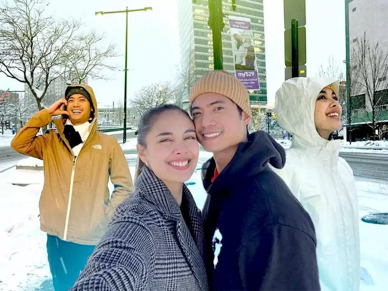 LOOK: Mikael Daez and Megan Young's trip to Salt Lake City