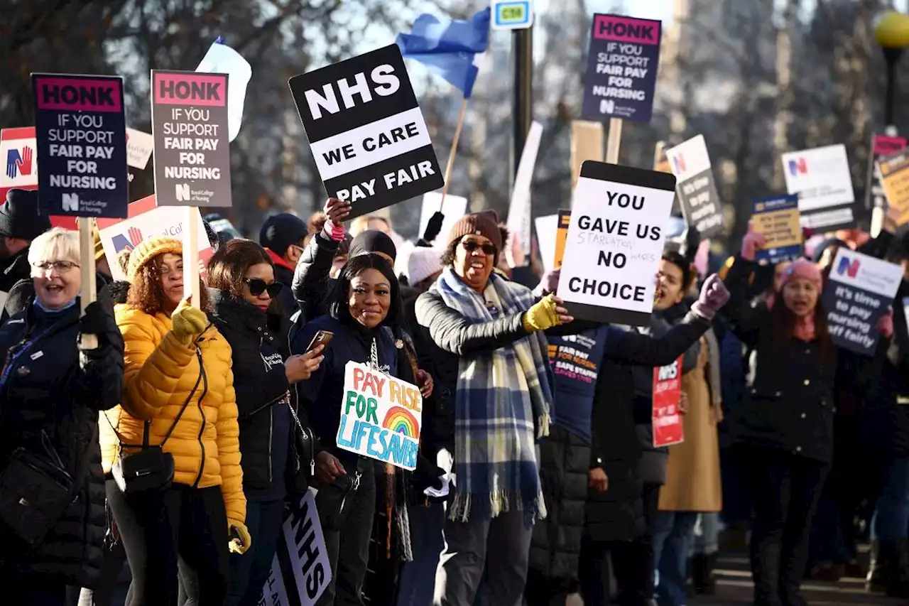 Britain is ‘resolute’ on nurses’ pay, senior minister says